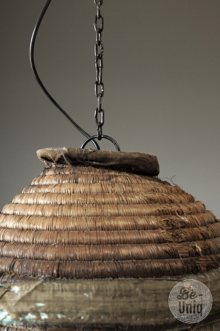 Be-Uniq Hanglamp Oude Desert Mand | India | H32xD43 cm