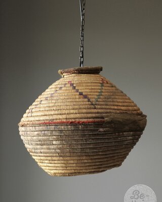 Be-Uniq Hanglamp Oude Desert Mand | India | H39xD44 cm