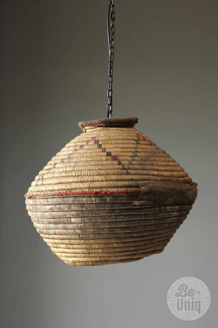 Be-Uniq Hanglamp Oude Desert Mand | India | H39xD44 cm