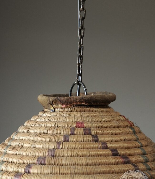 Be-Uniq Hanglamp Oude Desert Mand | India | H39xD44 cm