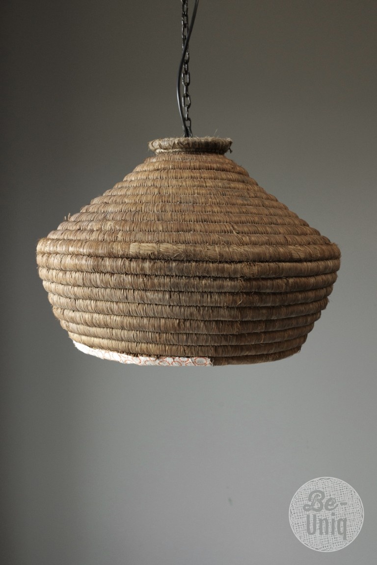 Be-Uniq Hanglamp Oude Desert Mand | India | H35xD48 cm