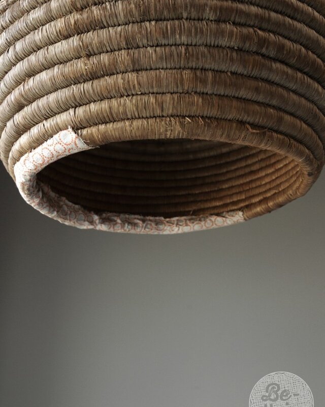 Be-Uniq Hanglamp Oude Desert Mand | India | H35xD48 cm