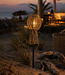 Rene Houtman Tuinlamp Solar Op Stok Tuinfakkel Naturel - H90xB16xD8 Cm