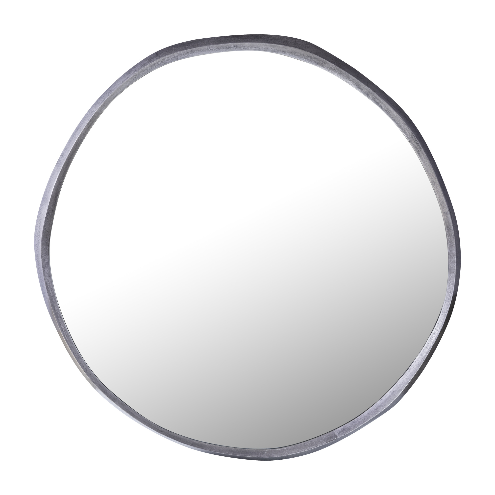 PTMD Limera Spiegel Met Rand L | Aluminium | D115 cm