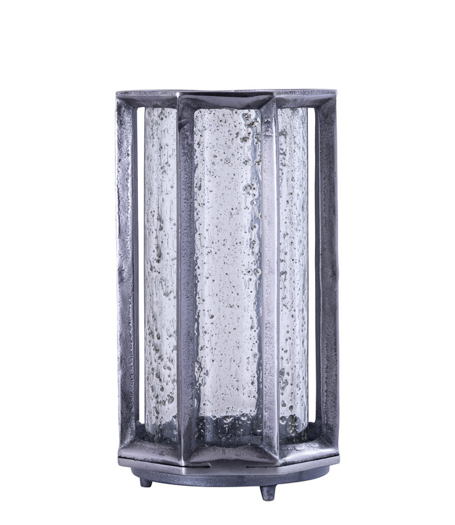 PTMD Connhal Stormlicht L | Zwart | H34 x B20 x D20 cm