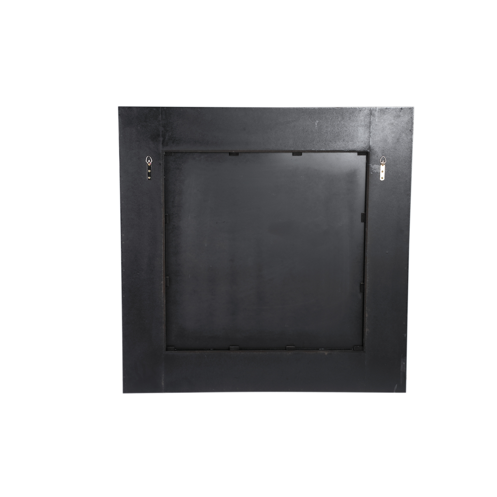 PTMD Gezzy Natuurlijke Houten Spiegel met Krul Frame – 7 x 110 x 110 cm