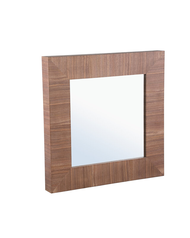 PTMD Tiess Spiegel | Naturel | Hout | H59 x B59 x D6 cm