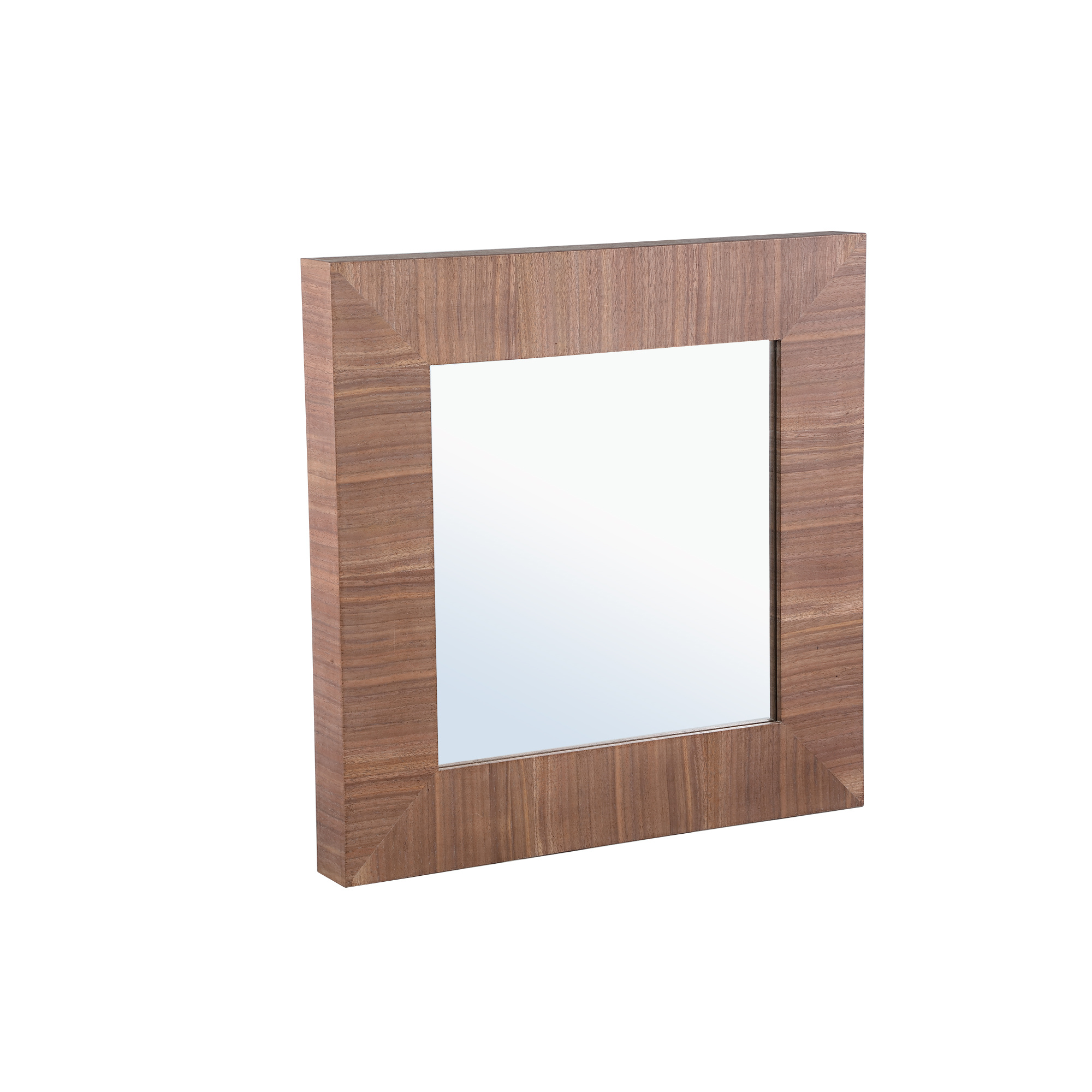 PTMD Tiess Spiegel | Naturel | Hout | H59 x B59 x D6 cm