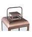 PTMD Vitoria Lantaarn L | Koper | H50 x B30 x D30 cm