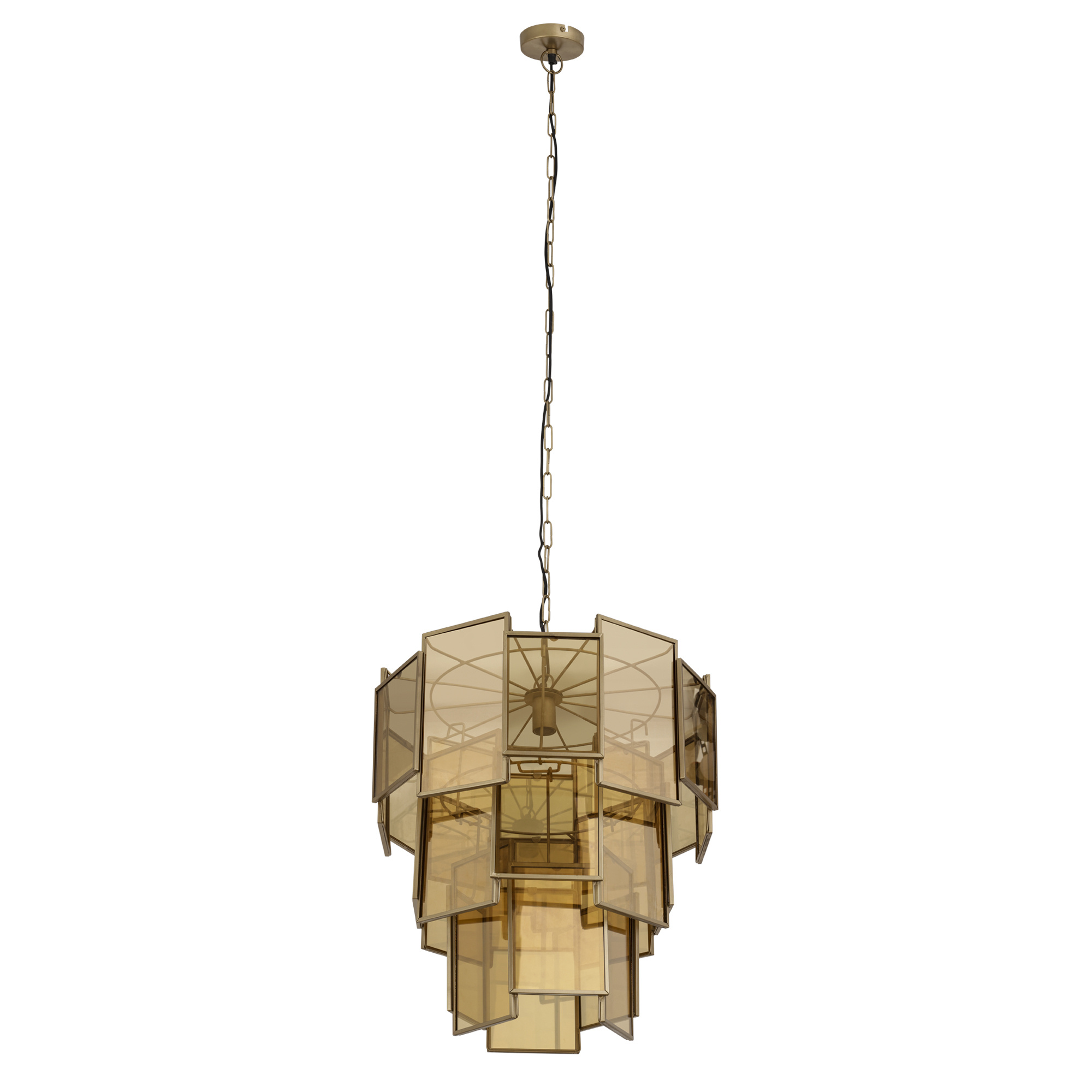 PTMD Loucas Hanglamp L | Messing | H72 x D56 cm