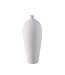 PTMD Cavinn Witte matte keramische flesvaas M