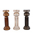 PTMD Fadri Bronzen glazen kaarsenhouder M