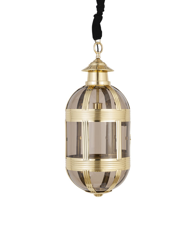 PTMD Hanglamp Mikk | Antiek Lusterglas | H71 x D31 cm
