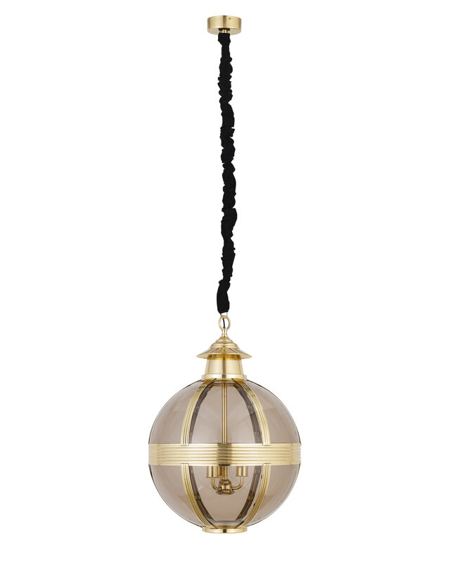 PTMD Mikk Antieke Hanglamp M | Messing | H76 x D56 cm