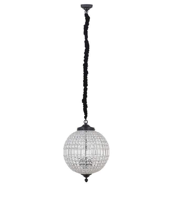 PTMD Jaris Hanglamp M | Kristal | H67 x D48 cm