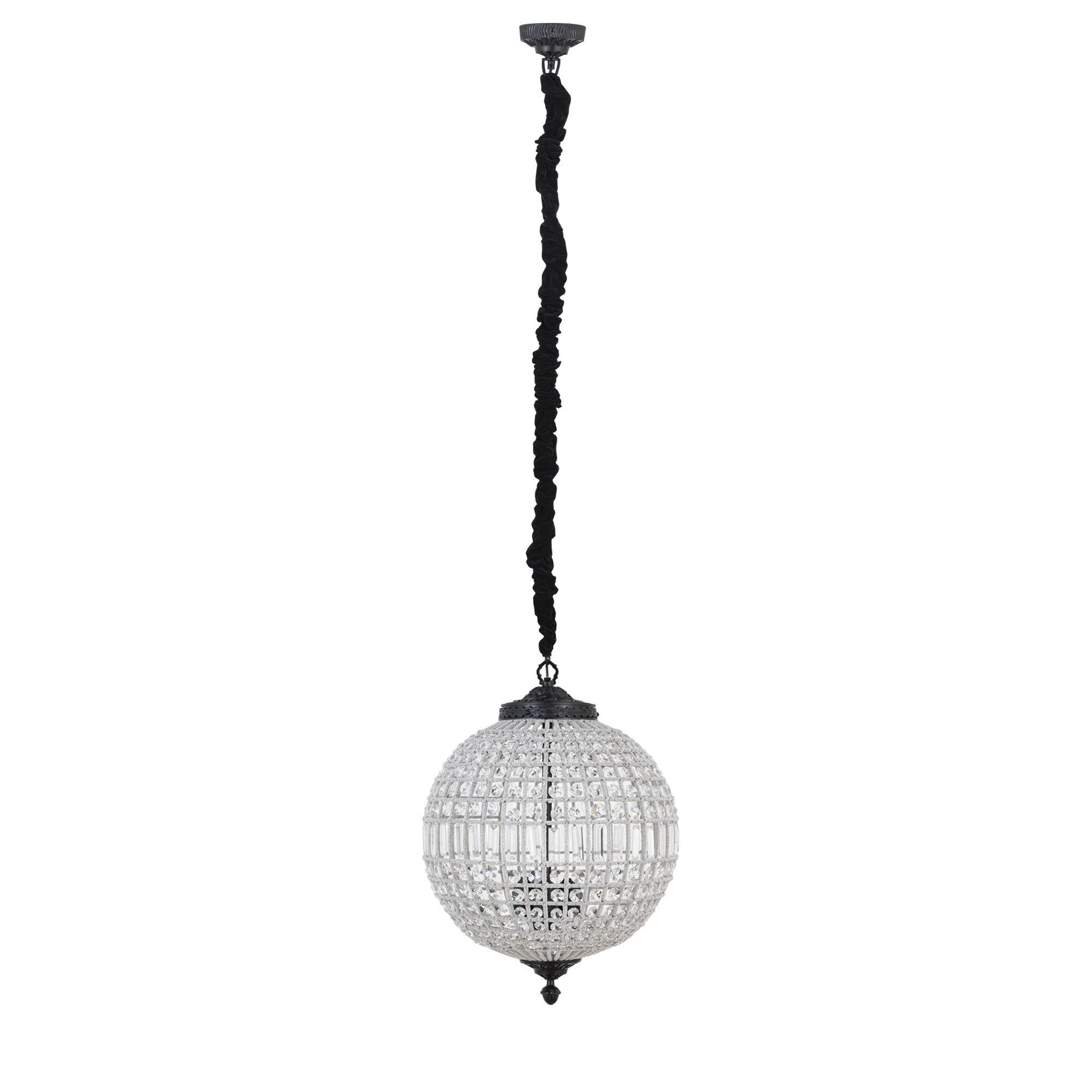 PTMD Jaris Hanglamp M | Kristal | H67 x D48 cm