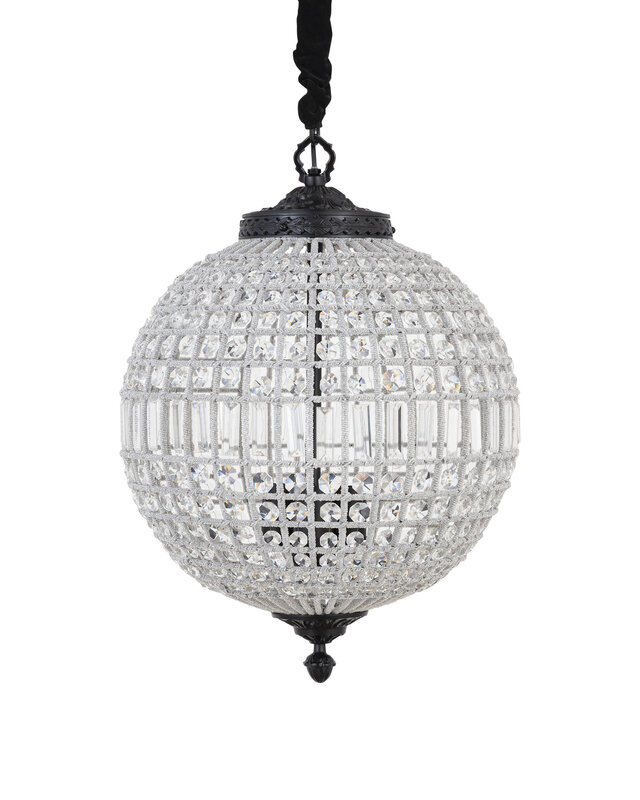 PTMD Jaris Hanglamp M | Kristal | H67 x D48 cm