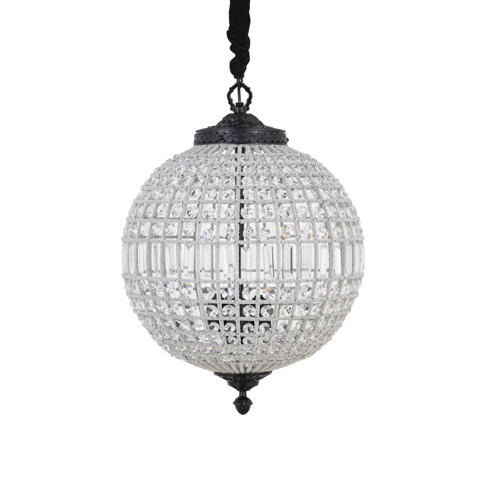 PTMD Jaris Hanglamp M | Kristal | H67 x D48 cm