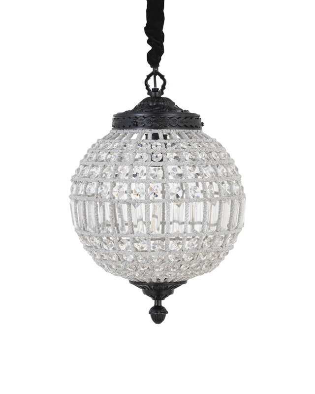 PTMD Jaris Kristallen Hanglamp S | H51 x D35 cm