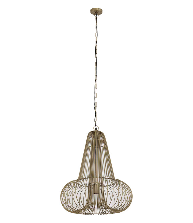 PTMD Aluesi Antieke Hanglamp | Messing | H65 x D55 cm