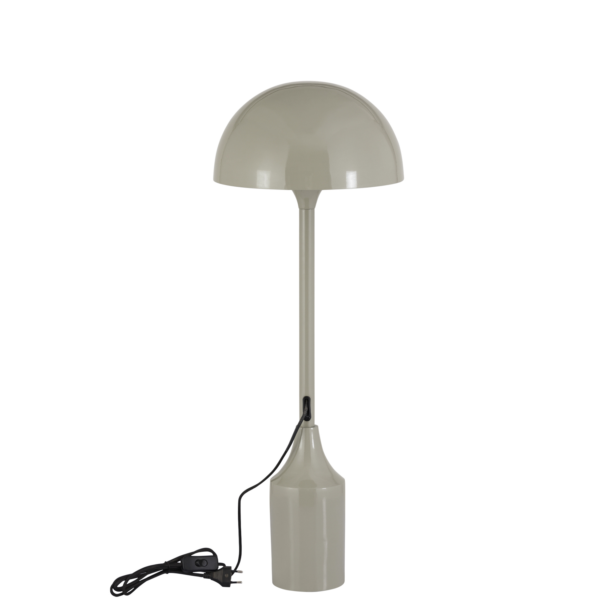 PTMD Tanaiya Tafellamp | Crème | IJzer | H80 x D31 cm