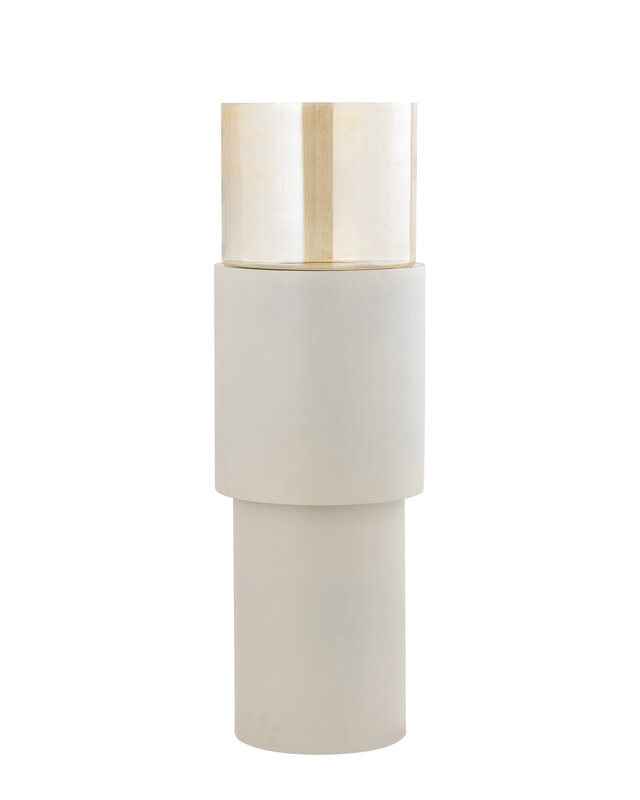 PTMD Cream Iron Vloerlamp
