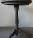 Rene Houtman Wijntafel | Teakhout | D50 x H75 cm | Nr 1