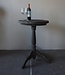 Rene Houtman Wijntafel | Teakhout | D50 x H75 cm | Nr 1