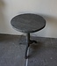Rene Houtman Wijntafel | Teakhout | D60 x H75 cm | Nr 2