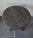 Rene Houtman Wijntafel | Teakhout | D70 x H75 cm | Nr 2