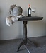 Rene Houtman Wijntafel | Teakhout | D80 x H75 cm | Nr 1