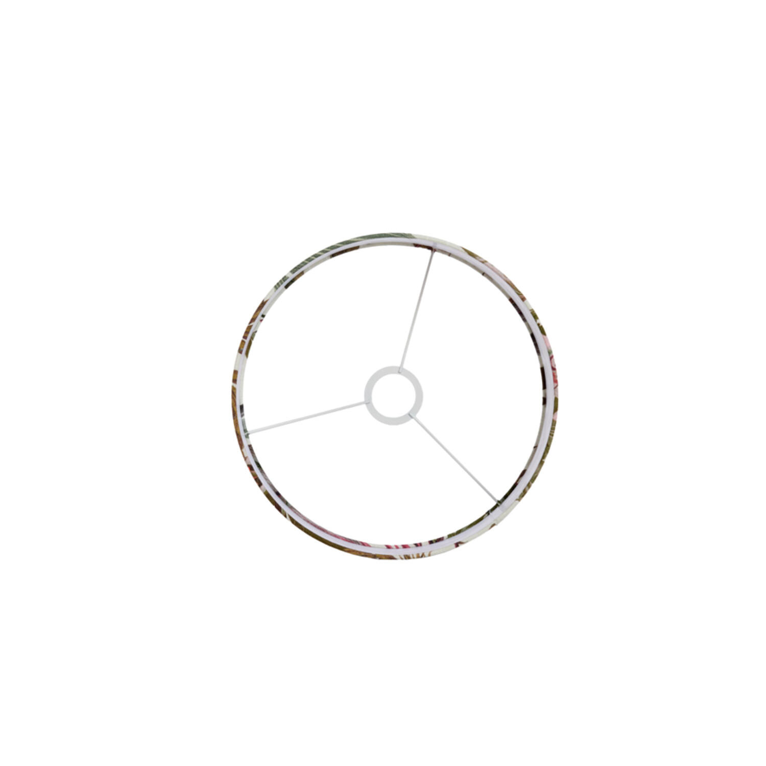 Light&Living Lampenkap Isadore | Cilinder | Wit | H21 x D30 cm