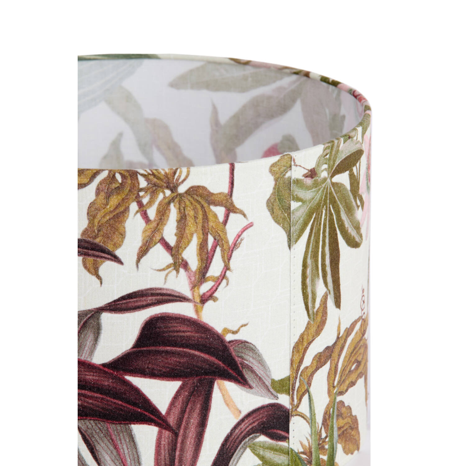 Light&Living Lampenkap Isadore | Cilinder | Wit | H21 x D30 cm