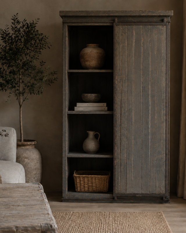 Rene Houtman Kast Sliding Maxi | Driftwood | H210xB120xD45 Cm