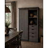 Kast Sliding Maxi | Driftwood | H210xB120xD45 Cm