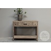 Oud Houten Wandtafel | 3 lades | H80 x B100 x D40 cm