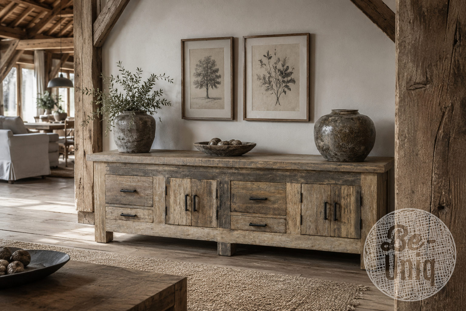Be-Uniq Dressoir Oakland | Capital Collection | H70 x B220 x D50 cm