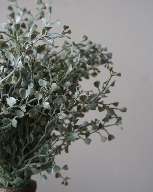 Brynxz Kunstbloem Senecio | Grijs | H36 cm
