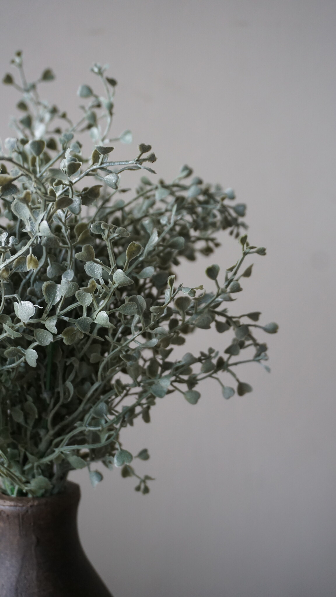 Brynxz Kunstbloem Senecio | Grijs | H36 cm
