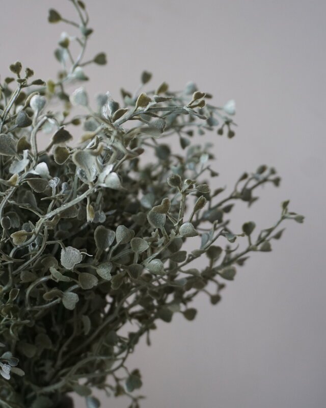 Brynxz Kunstbloem Senecio | Grijs | H36 cm