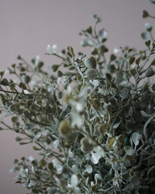 Brynxz Kunstbloem Senecio | Grijs | H36 cm
