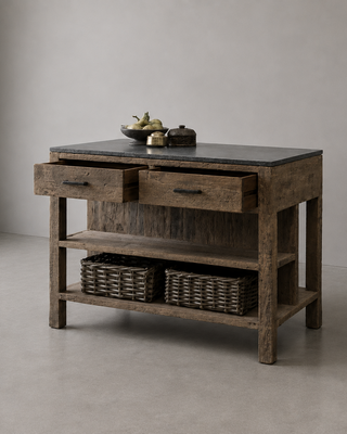Be-Uniq 2-zijdig Keukeneiland | Small | K021 | H95 x B115 x D70 cm