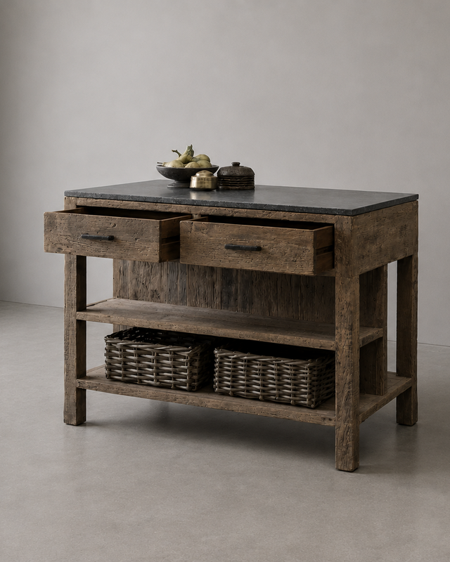 Be-Uniq 2-zijdig Keukeneiland | Small | K021 | H95 x B115 x D70 cm