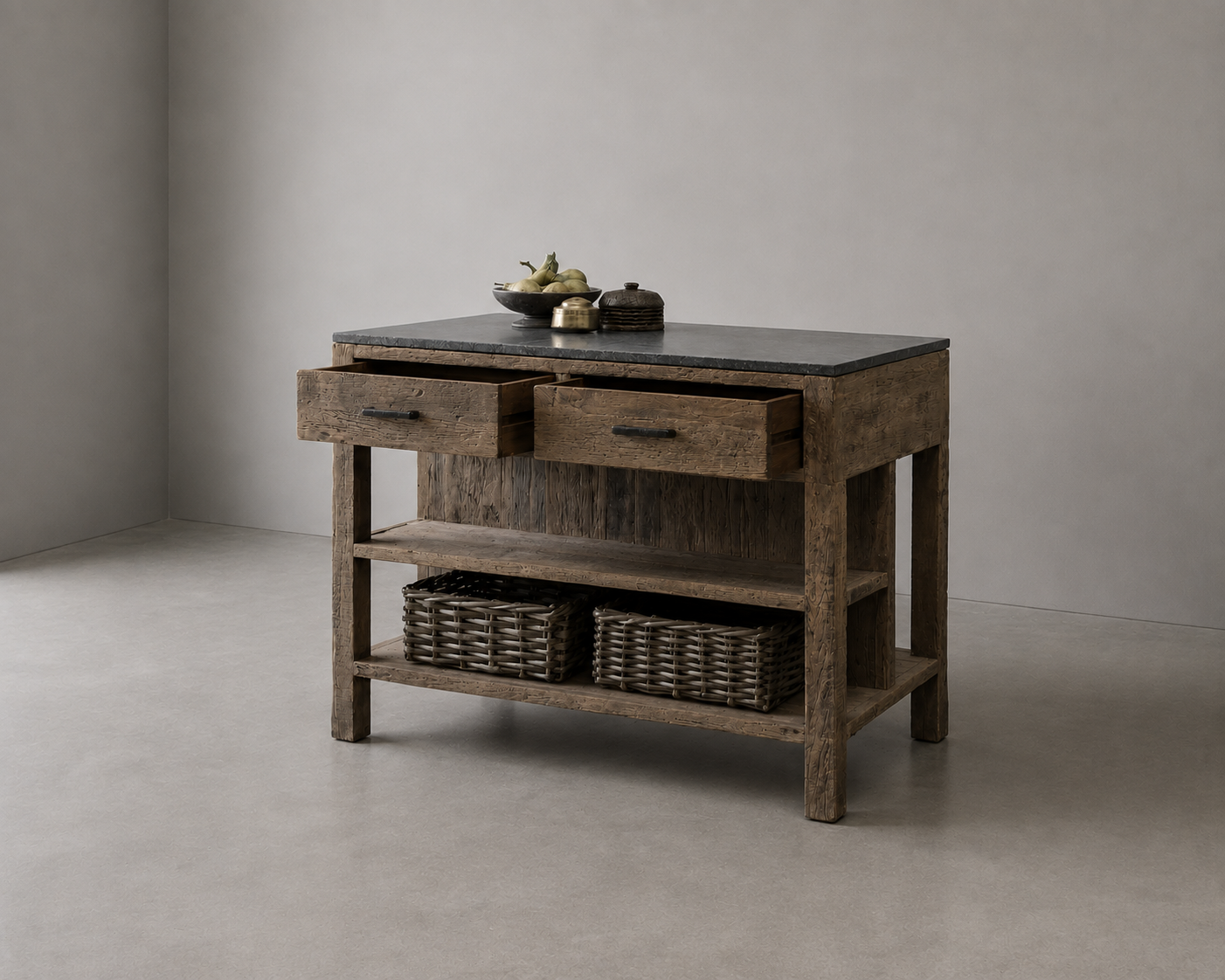 Be-Uniq 2-zijdig Keukeneiland | Small | K021 | H95 x B115 x D70 cm