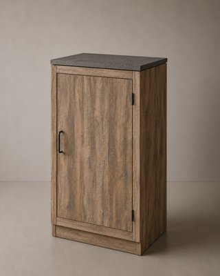Be-Uniq Hoge 1-Deurs Kast Met Legplank | K004