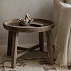 Bijzettafel Suria Rond H60 x B45 Cm Hout