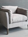 Luksa Home Collection Fauteuil Gijs Stof Taupe 89x106x73 cm