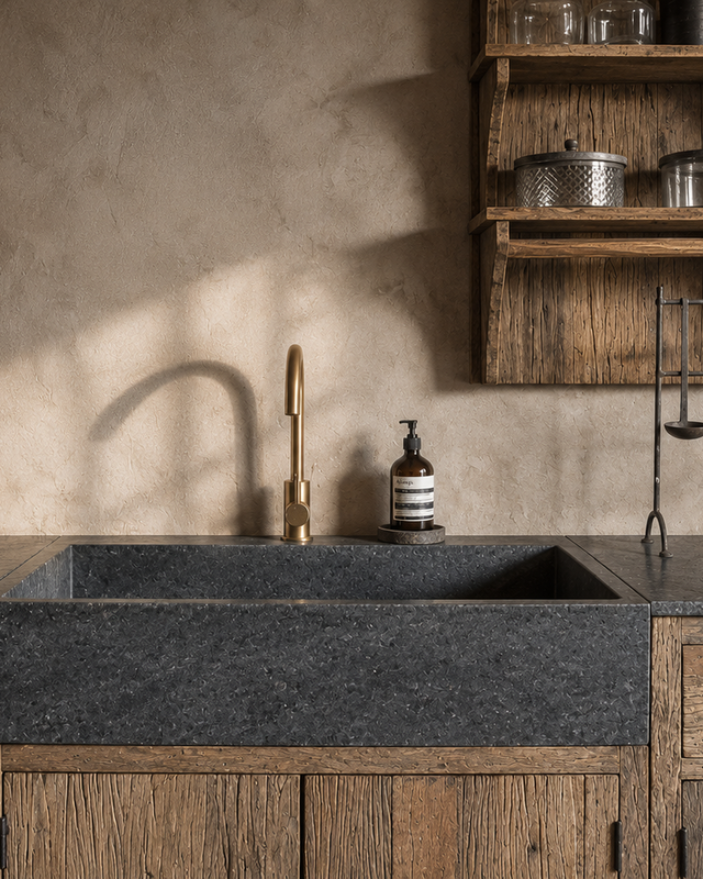 Be-Uniq Landelijk Oud Houten Keuken Mix & Match