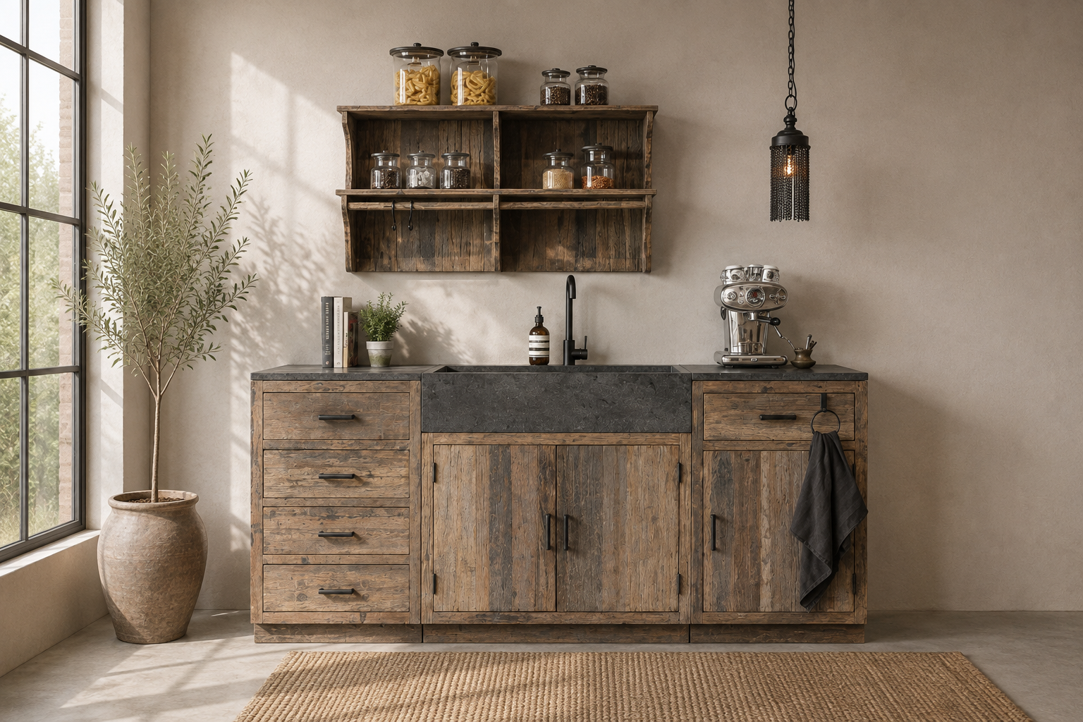 Be-Uniq Landelijke Keuken | K001, K002 & K016 | Mix & Match