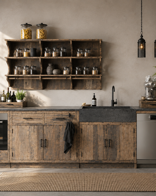 Be-Uniq Landelijke Rustieke Houten Keuken | Mix & Match